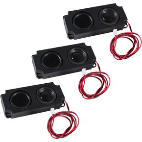 3PCS 8 Ohm 5 Watt Double Cavity Mini Speaker Full-Range Cavity Advertising Machine Small Speaker with JST-PH2.5mm-2 pin Interface