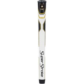 SuperStroke Military Traxion Tour Golf Club Grip, Army (Standard) | Improves Feedback and Tackiness | Reduces Taper to Minimize Grip Pressure | Polyurethane Outer Layer, Multi Team Color, TS446151