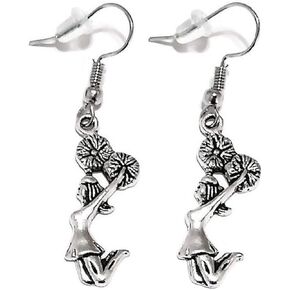 Cheer Earrings, Girls Earrings, Cheer Jewelry, Cheerleading Earrings, Cheerleader Earrings