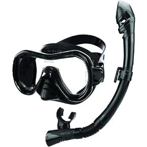 Seac Set Giglio Dry Valve, Snorkeling Set with Underwater Mask and Snorkel