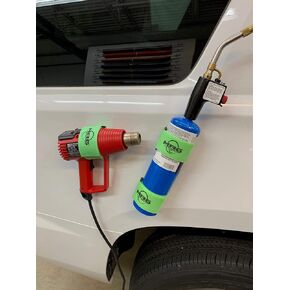 Magnetic Strap 14" Heat Gun Holder, Water Bottle Holder, Welding and Torch Holder, Magnetic Hook and Loop Holder
