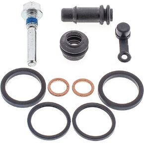 All Balls Racing Caliper Rebuild Kit 18-3014 Compatible With/Replacement For Yamaha TTR125L Disc Brake 2000-2008, TTR125LE Disc Brake 2003-2018, YZ80 1986-2001, YZ85 2002-2018