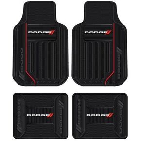 Elite Series Front & Rear Car Truck SUV Seat Rubber Floor Mat for Dodge RAM