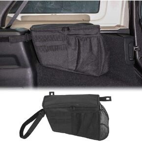 RT-TCZ Trunk Organizer, Driver Side Storage Bag Accessories for 2018-2023 Jeep Wrangler JL 4-Door
