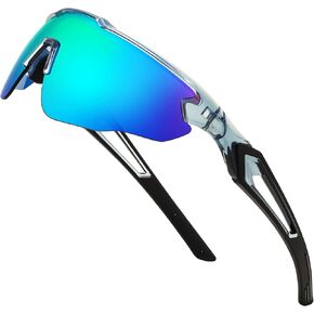 FEISEDY Youth Sport Polarized Sunglasses for 8-16 Cycling Running Driving Baseball Goggles Glasses B0011