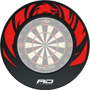 RED DRAGON Designed Dartboard Surrounds