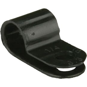 Metra Electronics Install Bay BCC14 1/4-Inch Cable Clamp, Black (100-Pack)