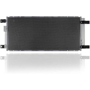A-C Condenser - Pacific Best Inc. Compatible/Replacement for 30188 '19-22 RAM Pickup 2500/3500 8Cy 6.4/6.7 Turbo Diesel - With Receiver & Dryer - Parallel Flow - 68322495AB