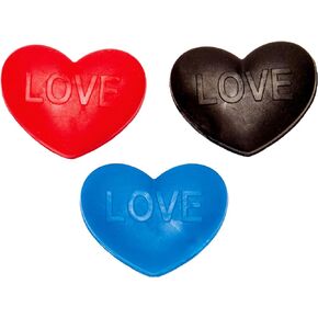 TOURNA Vibrex Heart Vibration Dampener (Red, Blue, Black)