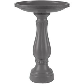 حمام الطيور الترويجي من بلوم 270-908 بقاعدة مقاس 25 بوصة × 17 بوصة، رمادي فحمي in Kuwait