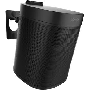 ONE, ONE SL, Play:1 Wall Mount Bracket - Black - Compatible with Sonos ONE, ONESL & Play:1