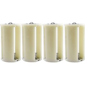 4PCS 1.5V Serial Battery Converter 1.5Vx3 Parallel AA Battery Adapter Holder 3 AA to 1 D Size