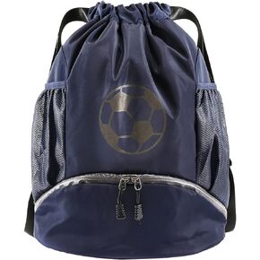 حقيبة كرة القدم للشباب من هيرسينت، حقيبة ظهر لكرة القدم للأولاد والبنات، حقيبة ظهر لكرة السلة وكرة القدم والكرة الطائرة برباط، حقيبة رياضية ذات سعة كبيرة in Kuwait