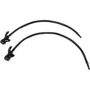 2Pcs Front Windshield Wiper Washer Jet Nozzles Hose Kit AR3Z-17603-A replacement for Ford Explorer MK5 2011-2018 replacemern for Ford Mustang 2010-2014 replace# BB5Z-17603-A