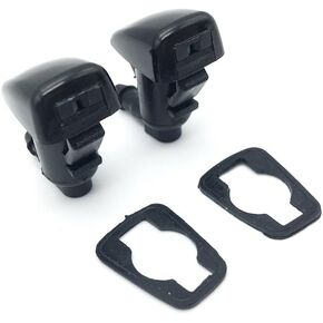 2 Pcs Front Windshield Washer Nozzle kit replacement for 2005-2013 Grand Cherokee, 2009-2012 Mitsubishi Galant Replaces 55079049AA