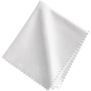 قماش تنظيف كبير جدًا من الألياف الدقيقة للإلكترونيات (17.5 × 16_بوصة_أبيض) - قماش تنظيف العدسات كبير الحجم لتنظيف شاشات الأجهزة الإلكترونية المختلفة والنظارات والأسطح الحساسة (5 عبوات) in Kuwait