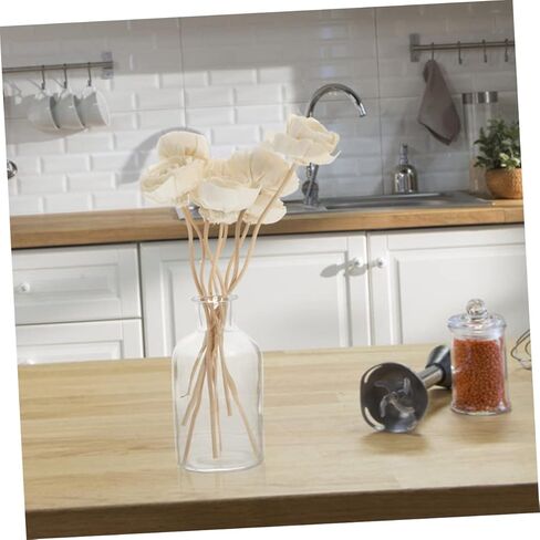 10 قطع من أعواد ناشر الزيوت العطرية الوردية، أعواد ناشر الزهور، أعواد ناشر العطر، عبوات القلم، عصا ناشر القصب، عصا زهرة إينيس، ناشر رائحة العلاج العطري، عصا الروطان in Kuwait