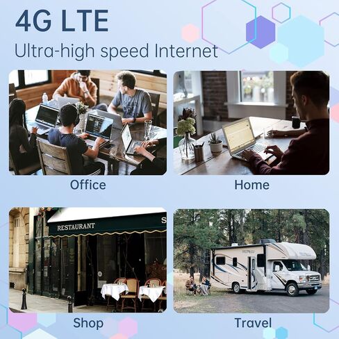 راوتر مودم AC1200 ثنائي النطاق غير مقفل 4G LTE مع فتحة لبطاقة SIM ومجموعة شرائح Qualcomm EC25-AFXD و8 هوائيات مدمجة للمكتب المنزلي والنسخ الاحتياطي الخلوي وشبكات المناطق النائية.C8-450 in Kuwait