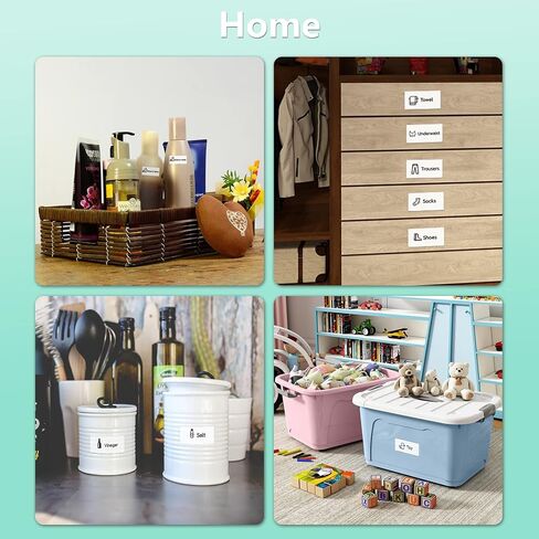 صانع ملصقات صغير محمول - آلة صنع الملصقات مع طابعة ملصقات الشريط لوضع العلامات على الجرار وصناديق تنظيم المنزل والمكتب المتوافقة مع iPhone Android USB القابلة لإعادة الشحن وسهلة الاستخدام، أخضر in Kuwait