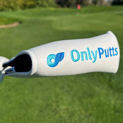 غطاء مضرب الجولف المضحك من شانكر - غطاء على شكل مطرقة أو شفرة من OnlyPutts - هدية نكتة مثالية للاعبي الجولف - فكرة هدية مبتكرة ومضحكة للجولف in Kuwait