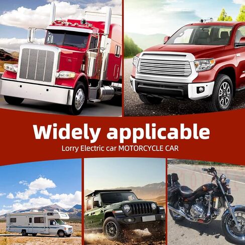 بوق هوائي 12 فولت 150 ديسيبل، بوق هوائي للشاحنة من الكروم والزنك ذو قرن واحد، مع ضاغط، مع مرحل، مناسب لأي مركبة 12 فولت، شاحنة، قطار، قارب، سيارة، دراجة نارية، جرار (فضي) in Kuwait