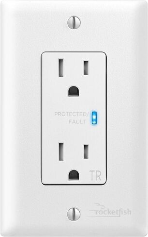 Rocketfish- in-Wall Outlet Surge Protector in Kuwait