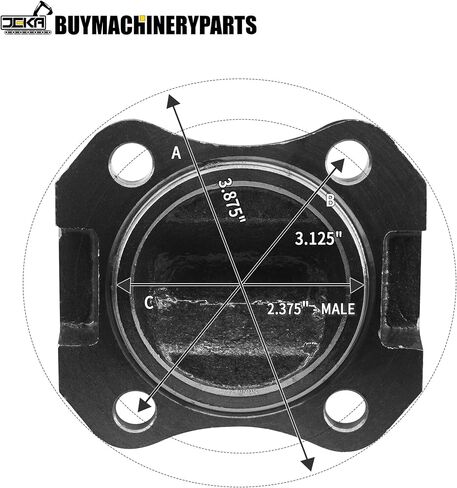 2-2-329 Flange Yoke for 1310 series, Compatible with 5-153X U Joint in Saudi Arabia