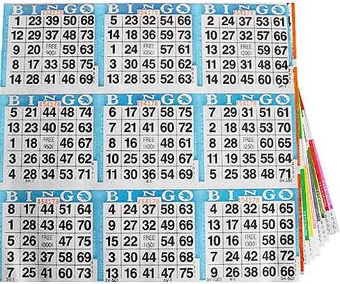 متنوعة 9 على 4 ورقة البنغو in Kuwait