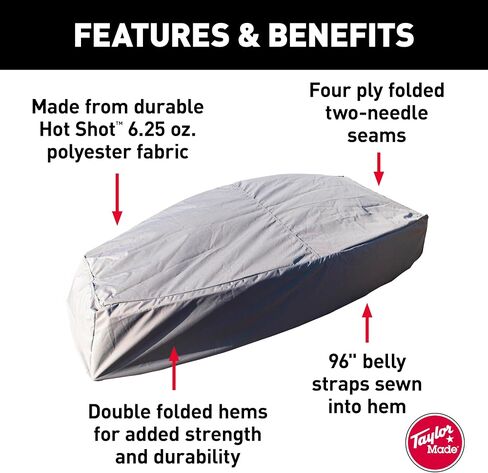 Taylor Made® Hull Optimist Deck Cover, Grey in Saudi Arabia