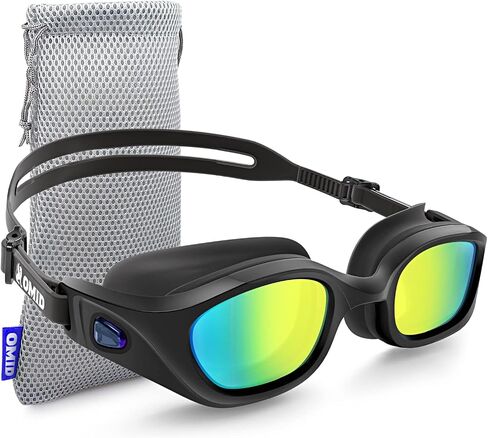 OMID Swim Goggles, P3 Anti-Fog Swimming Goggles for Men Women Anti-UV Goggles in Saudi Arabia