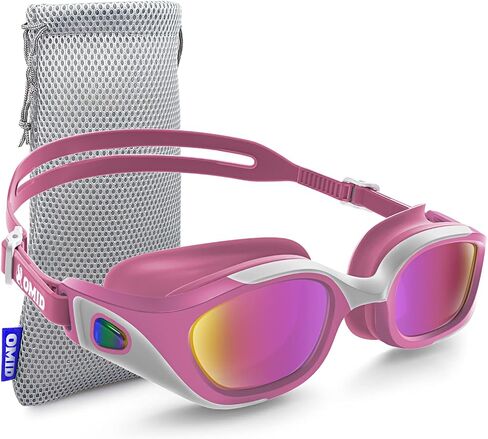 OMID Swim Goggles, P3 Anti-Fog Swimming Goggles for Men Women Anti-UV Goggles in Saudi Arabia