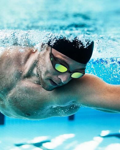 OMID Swim Goggles, P3 Anti-Fog Swimming Goggles for Men Women Anti-UV Goggles in Saudi Arabia