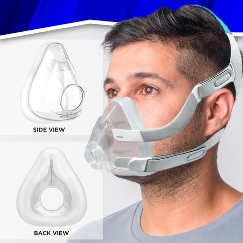 Replacement Cushion for F20 Mask - Full Face F20 Large Mask Cushion Replacement for Nose & Mouth Coverage, Large in Saudi Arabia