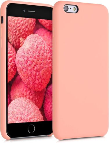kwmobile Case Compatible with Apple iPhone 6 Plus / 6S Plus Case - TPU Silicone Phone Cover with Soft Finish - Sweet Candy in Saudi Arabia