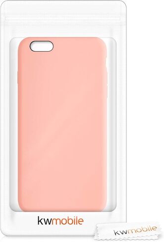 kwmobile Case Compatible with Apple iPhone 6 Plus / 6S Plus Case - TPU Silicone Phone Cover with Soft Finish - Sweet Candy in Saudi Arabia