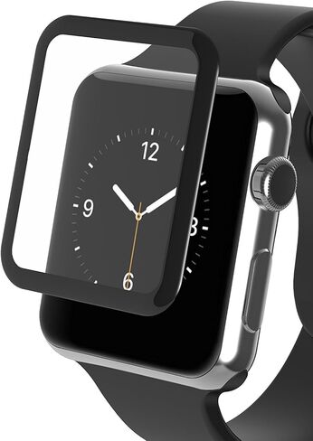 ZAGG - واقي الشاشة InvisibleShield Luxe لساعة Apple Watch Series 2 (42 ملم) - أسود in Saudi Arabia