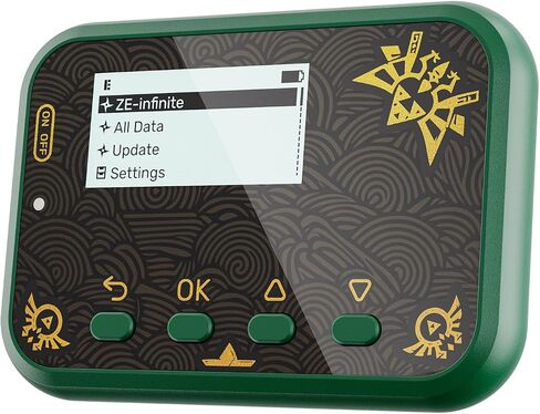 NFC Emulator, NFC Tag, Store up to 3000 NFC Data, with Auto UID Unlimited Scan, 1.2" Screen, Physical Button, Rechargeable Battery, Compatible with 50+ Games (Green) in Saudi Arabia