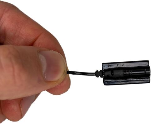 MiniMount for RODE Lavalier/Lavalier GO. Slim, Low-Profile and Made from Hardened Plastic. Hand-Finished for Smoothness. Includes 5x Hypoallergenic MiniMount Stickies (Black) in Saudi Arabia