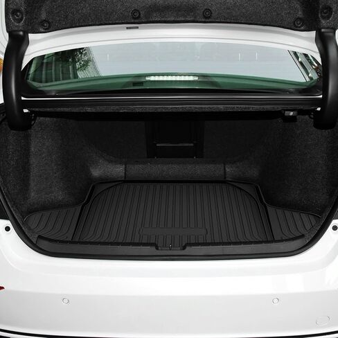 سجادات أرضية AUTOSAVER88 لسيارة Honda Accord 2023 2024 & Honda Accord Hybrid 2023 2024، بطانات أرضية مخصصة لملحقات Honda Accord، مجموعة سجادات الأرضية وبطانة الحمولة TPE ملحقات السيارة المقاومة للماء، أسود in Saudi Arabia