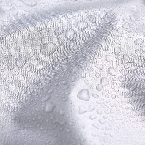 Sunnyglade 4 غطاء عربة جولف مقاوم للماء للركاب بطول 80 بوصة، يناسب EZ GO، نادي السيارات ياماها، متين مقاوم للغبار (فضي) in Kuwait