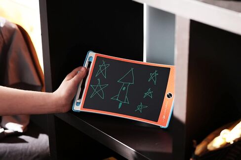 تابلت رسم أصلي للأطفال من Boogie Board Jot Kids، لوحة رسم بديلة لكتب التلوين، تلوين خالٍ من الفوضى، ألعاب أطفال للسفر، تابلت كتابة LCD للأطفال، هدايا للأطفال بعمر 4+، برتقالي in Saudi Arabia