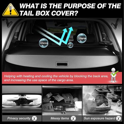 متوافق مع غطاء الشحن Toyota RAV4 2019-2024 غطاء صندوق السيارة مزود بخطافات ودرع أمان قابل للسحب ومظلة من جلد PVC إصدار مطور مقاوم للماء in Kuwait