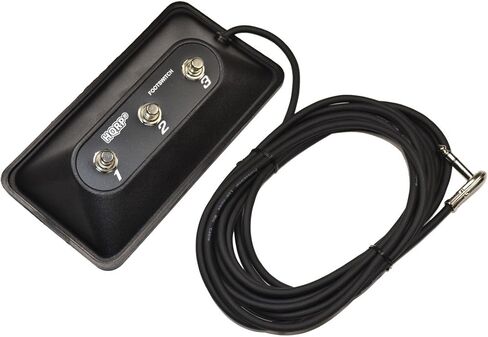 HQRP 3-Button Guitar Amp Footswitch compatible with DigiTech FS3X replacement Jamman Solo XT, RP360, Trio, Whammy DT in Saudi Arabia