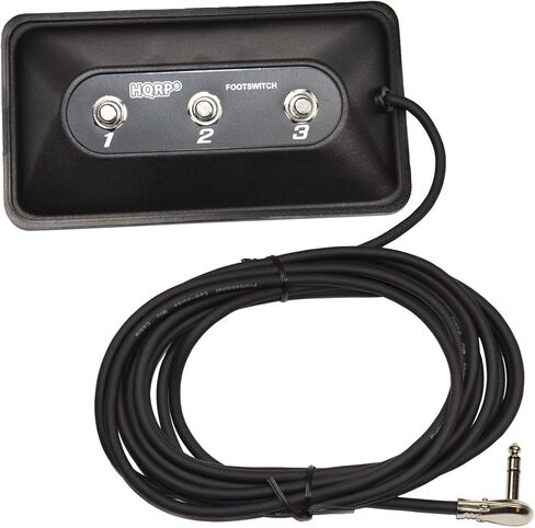 HQRP 3-Button Guitar Amp Footswitch compatible with DigiTech FS3X replacement Jamman Solo XT, RP360, Trio, Whammy DT in Saudi Arabia