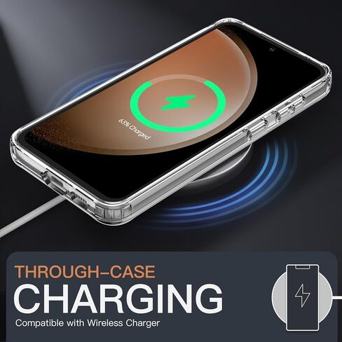 JETech Case for Samsung Galaxy S23 FE, Anti-Yellowing, Clear in Kuwait