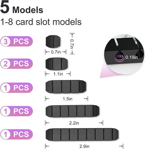 188Pcs Cable Management Kit with 60 Cable Clip Holders,6 Cable Sleeves,2 Self Adhesive Rolls,20 Fastening Tapes and 100 Self-Locking Cable Ties,Cable Tidy Kit for Desk,Car and Office in Saudi Arabia
