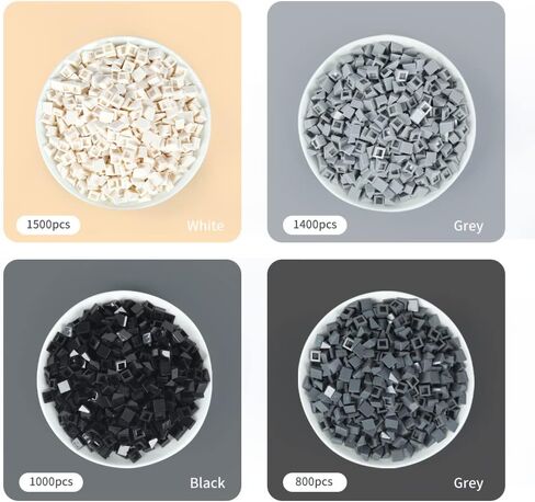 صورة شخصية في صورة فسيفساء للزوجين مجموعة مخصصة من مكعبات البناء الفنية هدية فريدة للعشاق والصديقات قم بإنشاء عمل فني للصور المزدوجة الخاصة بك (L/15.7 بوصة × 15.7 بوصة) in Kuwait