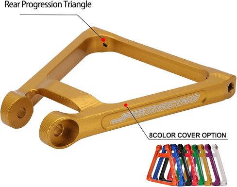 JFG RACING Sur Ron Suspension Linkage Kit Motorcycle Rear Progressive Suspension Link Kit Compatible To Sur Ron X X160 X260 Electric Dirt Bike DAZZLING GOLD in Kuwait