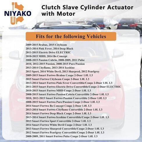 Clutch Slave Cylinder Actuator Replacement# 𝐀𝟒𝟓𝟏𝟐𝟓𝟎𝟎𝟎𝟔𝟐 𝟑𝟗𝟖𝟏𝟎𝟎𝟎𝟎𝟔𝟔 𝟒𝟓𝟏𝟐𝟓𝟎𝟎𝟎𝟔𝟐 Fit 2007-2014 Smart Fortwo Cabrio Coupe in Saudi Arabia