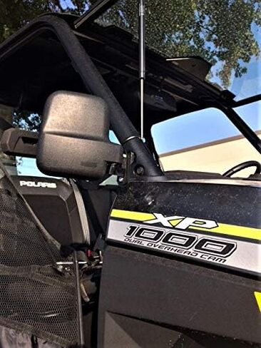 مجموعة مرآة رؤية جانبية قابلة للطي لـ Polaris Ranger 1000XP 2018+ (ستعمل مع أبواب المصنع المثبتة) in Saudi Arabia